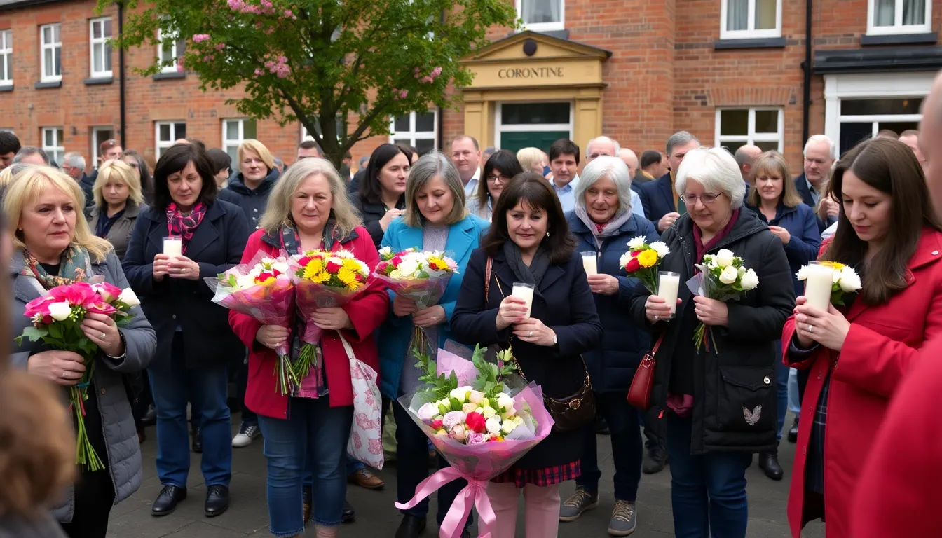 A gathering of the surviving cast members reflecting on their shared experiences and the impact of their late colleague on the show