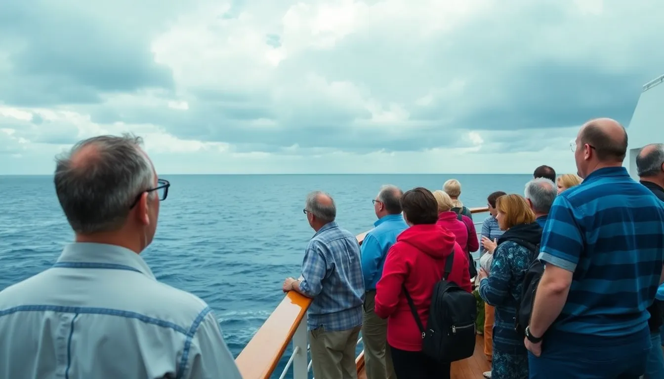 Local authorities discuss the implications of the outbreak on public health and tourism, highlighting the challenges faced by the cruise industry in managing health threats