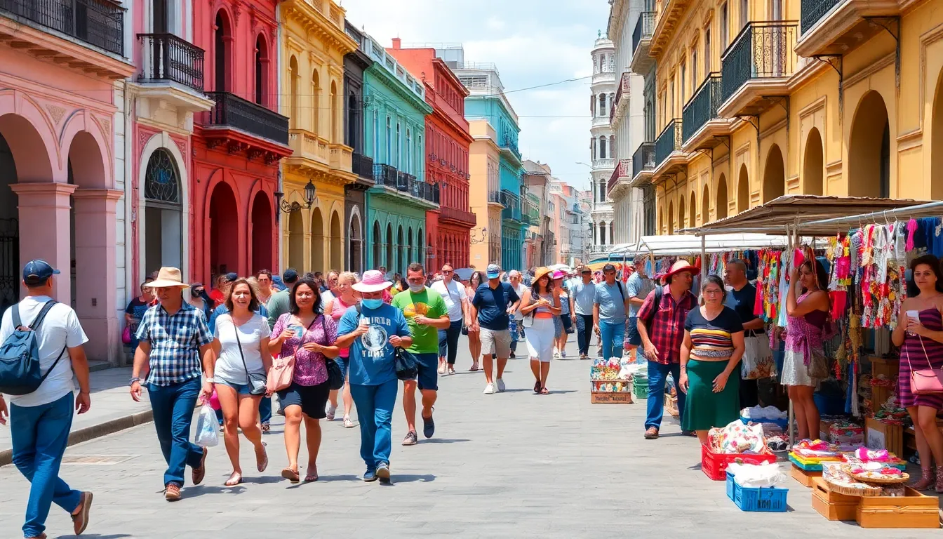 Tourists exploring the iconic Malecón, capturing the essence of Cuba's coastal beauty while navigating the effects of the ongoing oil blockade