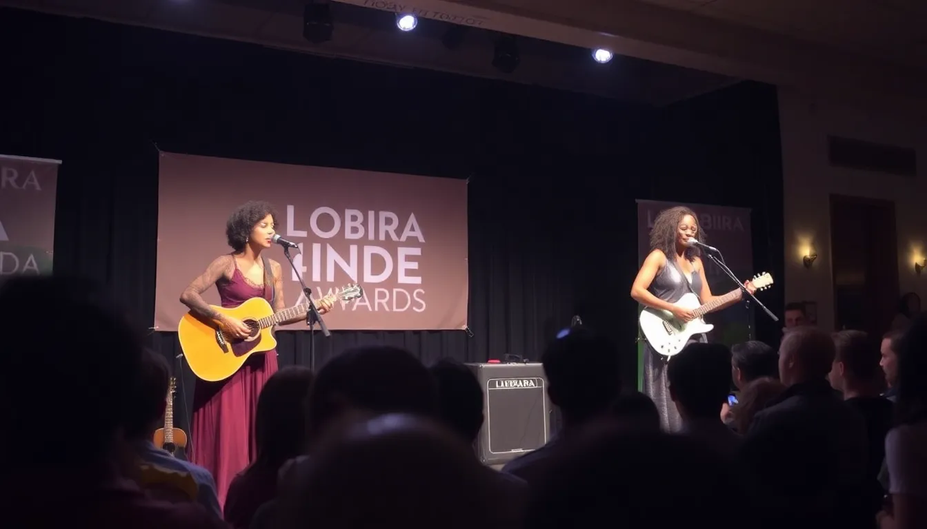 Dawn Richard and Valerie June perform on stage at the Libera Indie Awards, captivating the audience with their unique musical styles.