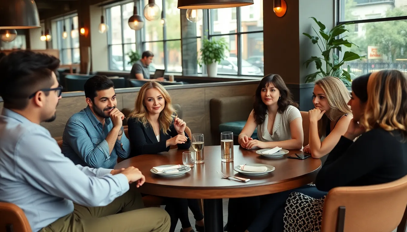 A scene of young professionals collaborating in a vibrant, modern workspace, reflecting the evolving expectations of worklife balance and mental health awareness