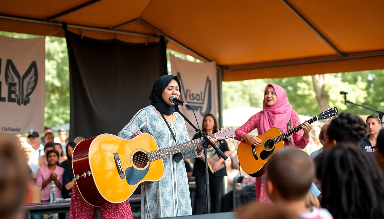 A group of diverse activists gathered together, demonstrating unity in their fight for climate justice and social equality