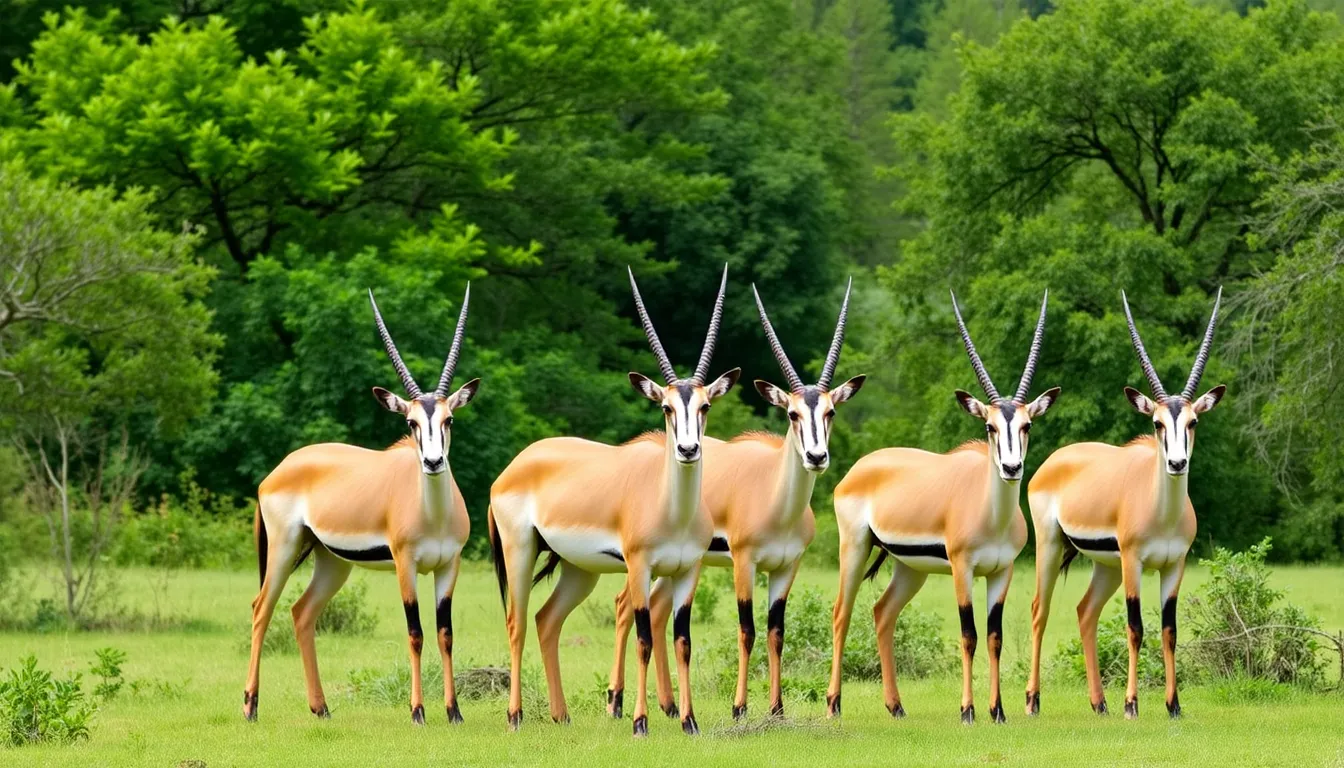 The picturesque landscape of Tsavo East National Park serves as the new home for the antelopes, highlighting the natural habitat that supports their survival and reproduction