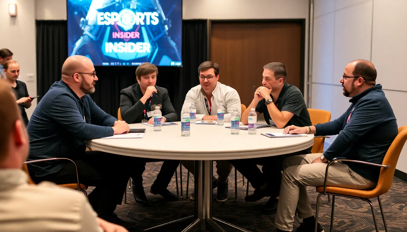 A vibrant esports tournament scene showcasing the intense competition that 2XKO must navigate to maintain its relevance in a rapidly changing industry