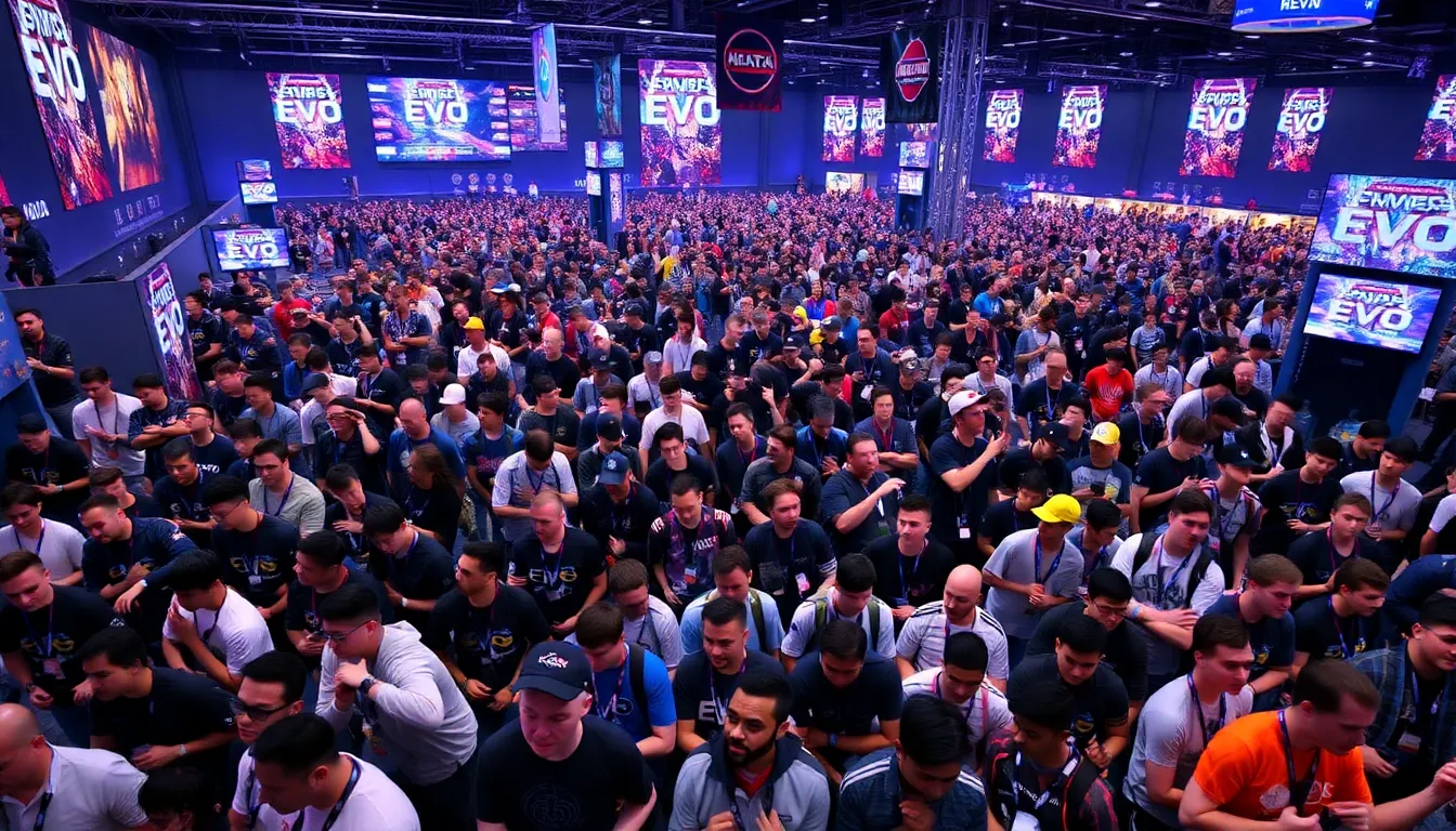 A diverse group of gamers participates in a communitydriven tournament, highlighting the FGC's commitment to inclusivity and authentic competition