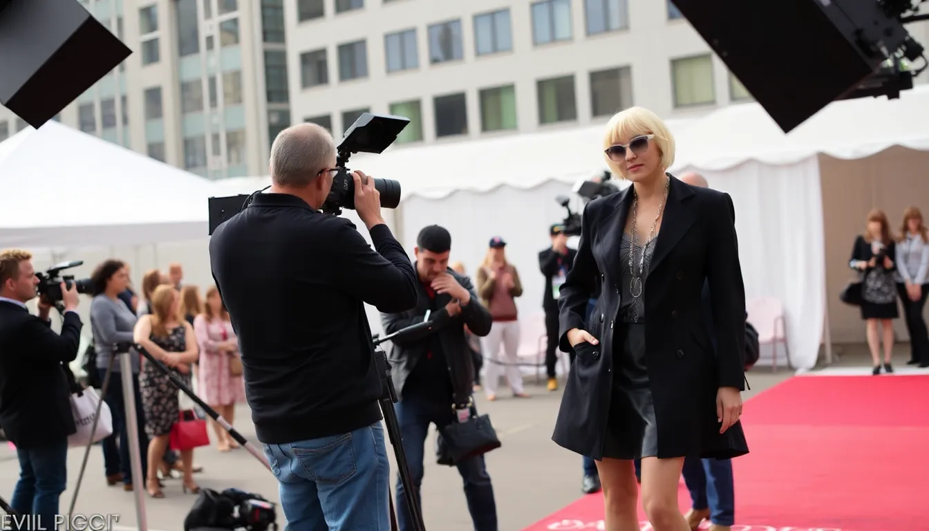 A pivotal moment in the story highlights the contrast between everyday items and luxury fashion, symbolized by the inclusion of tweezers amidst glamorous outfits