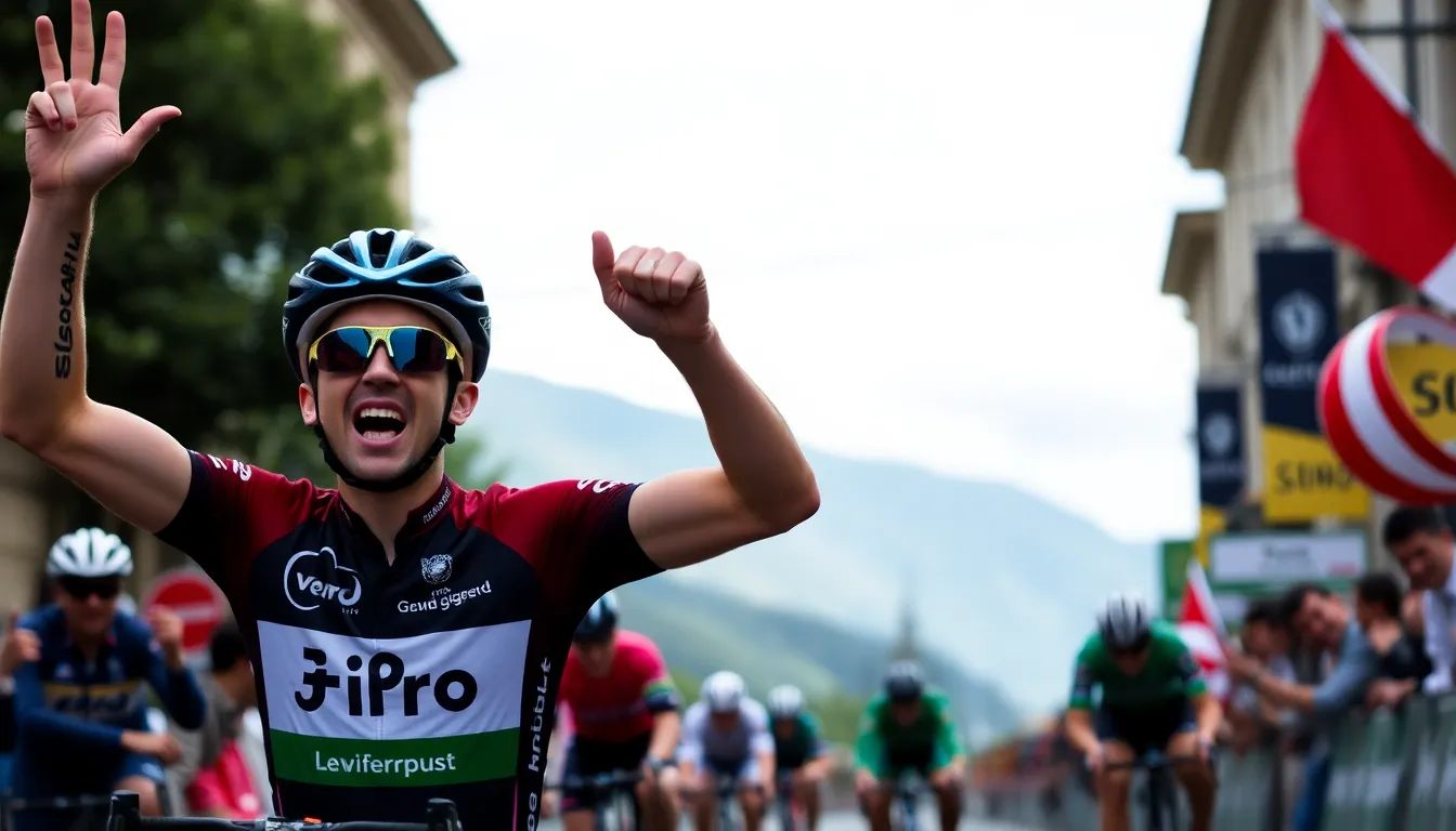 The atmosphere in the cycling community shifts as analysts discuss the implications of Ganna's win and Vingegaard's performance on the overall competition