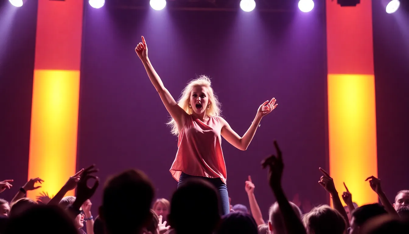 A powerful moment during the concert highlights Williams' commitment to addressing themes of empowerment and mental health, resonating deeply with her audience