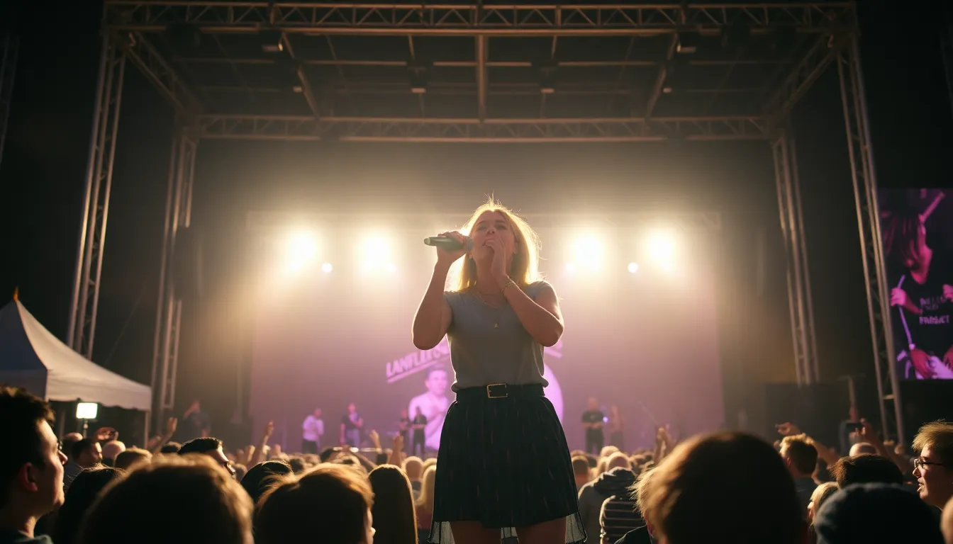Zara Larsson energizes the crowd with her infectious pop hits, creating an electrifying atmosphere that keeps fans dancing throughout her performance