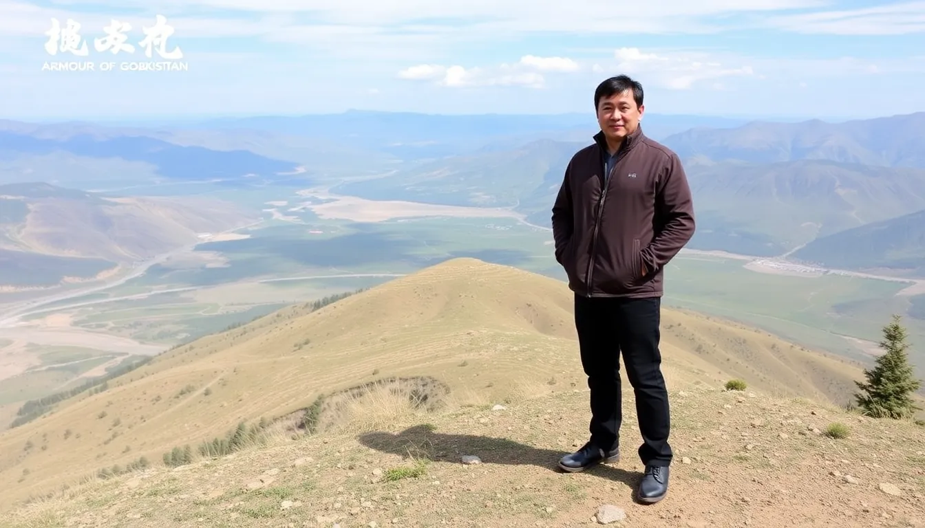 A breathtaking view of Kazakhstan's vast steppes, illustrating the stunning natural beauty that will serve as a backdrop for 'Armour of God IV Ultimatum.'