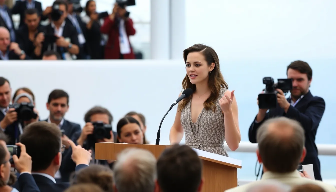 Kristen Stewart speaks passionately during a press conference at the Cannes Film Festival, addressing her frustrations with the film industry and promoting her latest project, Full Phil.