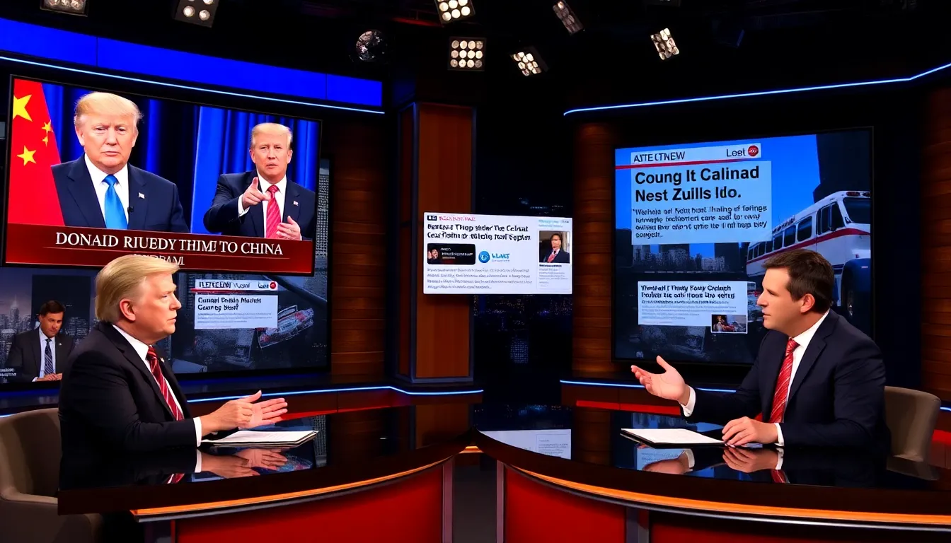 John Oliver passionately discusses the serious geopolitical issues surrounding Trump's trip to China, blending comedy with insightful political commentary to engage viewers