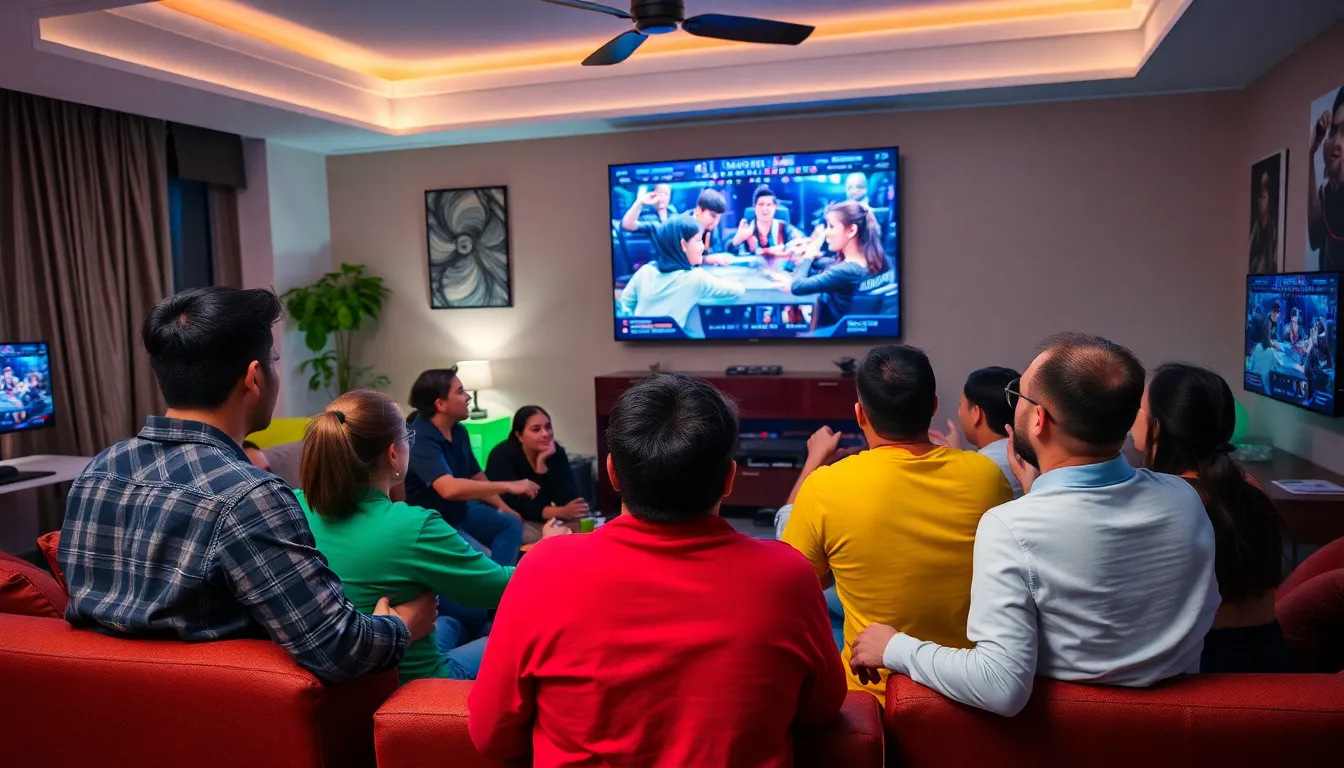 Content creators engage with their audience during a live stream, showcasing the unique interactions and personalized experiences that costreaming can offer to fans of the League of Legends Championship