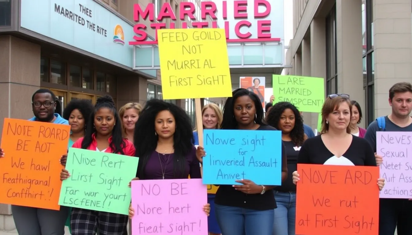 A social media post featuring testimonials from former reality TV participants sharing their experiences, reflecting the impact of the #MeToo movement on the entertainment industry