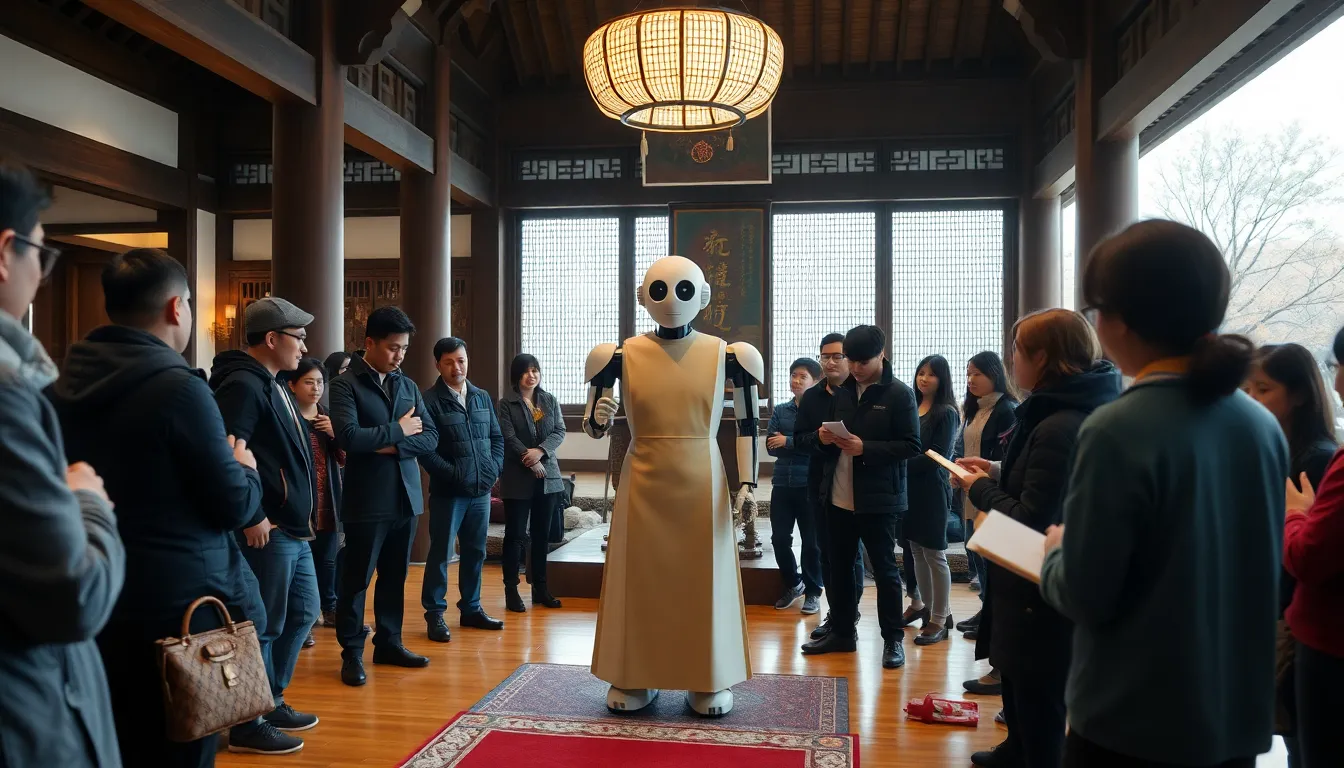 Attendees participating in an interactive Q&A session with Xian'er, reflecting the growing interest in mindfulness and meditation among younger generations in South Korea