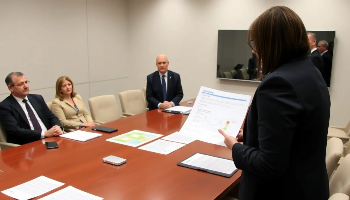 Refugees receiving support services, highlighting the importance of efficient case management and resource allocation in their integration process