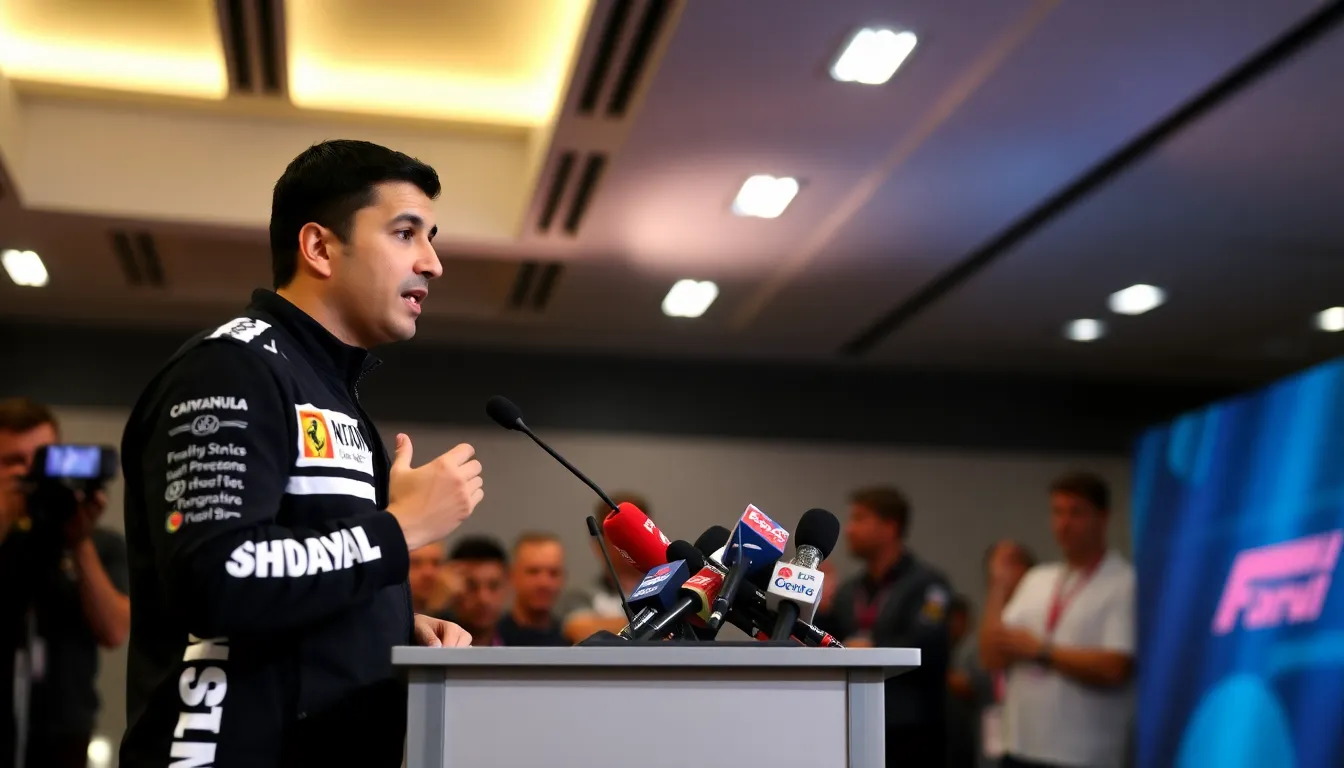 Fans in the grandstands express their concerns about driver conduct, highlighting the growing demand for accountability and respect within Formula 1