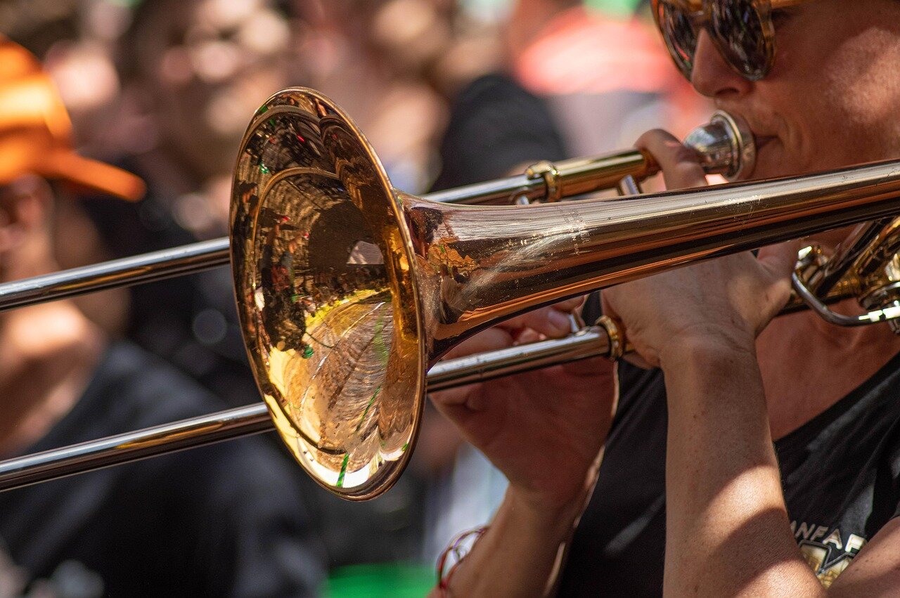 A vibrant scene showcasing young musicians participating in an outreach program aimed at fostering interest in classical music among younger demographics