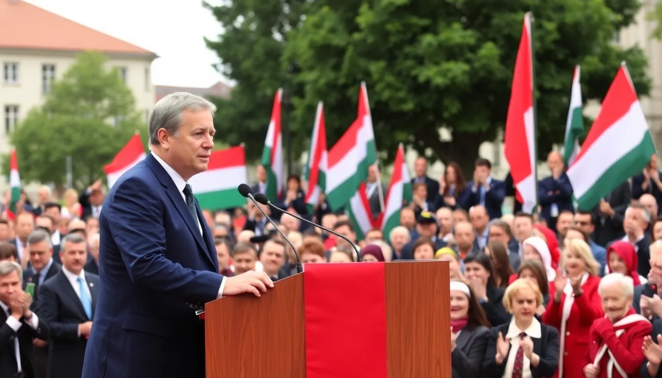 Peter Magyar engaging in discussions with European Union representatives, signaling a commitment to restore Hungary's relationship with the bloc