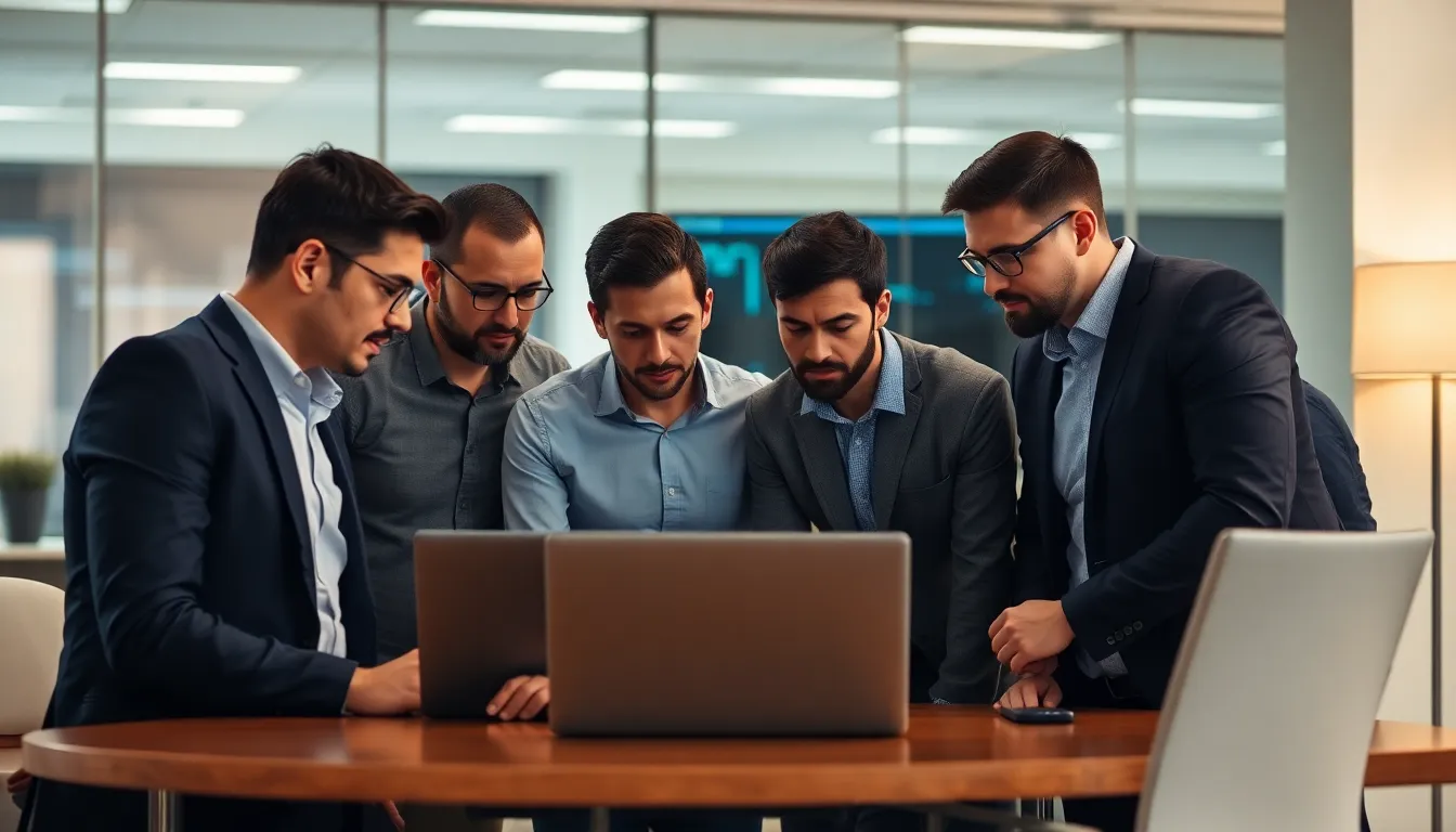 A diverse group of users engaged in discussions about the ethical implications of insider trading within prediction markets