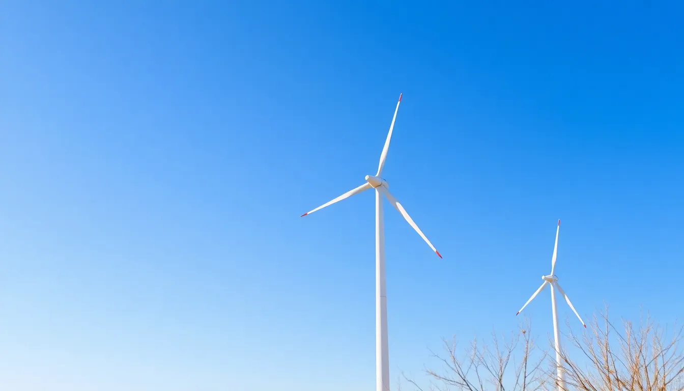 A bustling construction site where workers are installing new renewable energy infrastructure, symbolizing the transition towards sustainable energy solutions