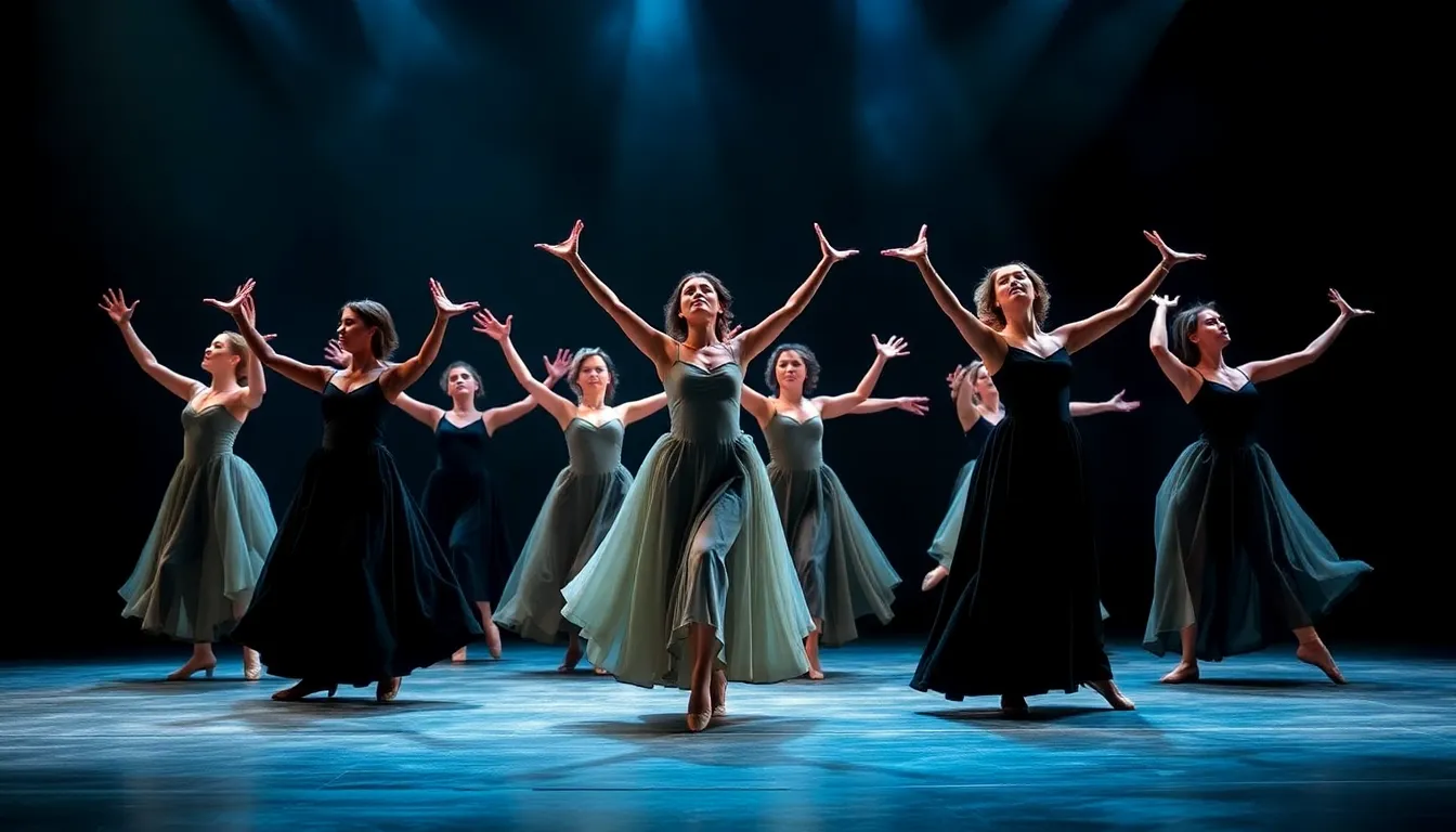 An audience captivated by the innovative choreography that challenges traditional gender roles and power dynamics