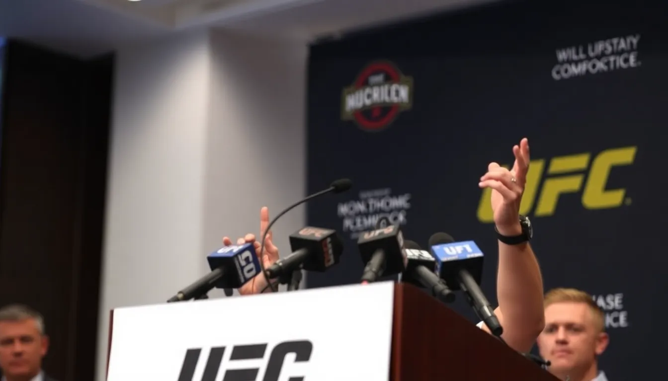 Ronda Rousey speaks passionately at a press conference, addressing Conor McGregor's recent announcement and emphasizing the importance of respect in the UFC.