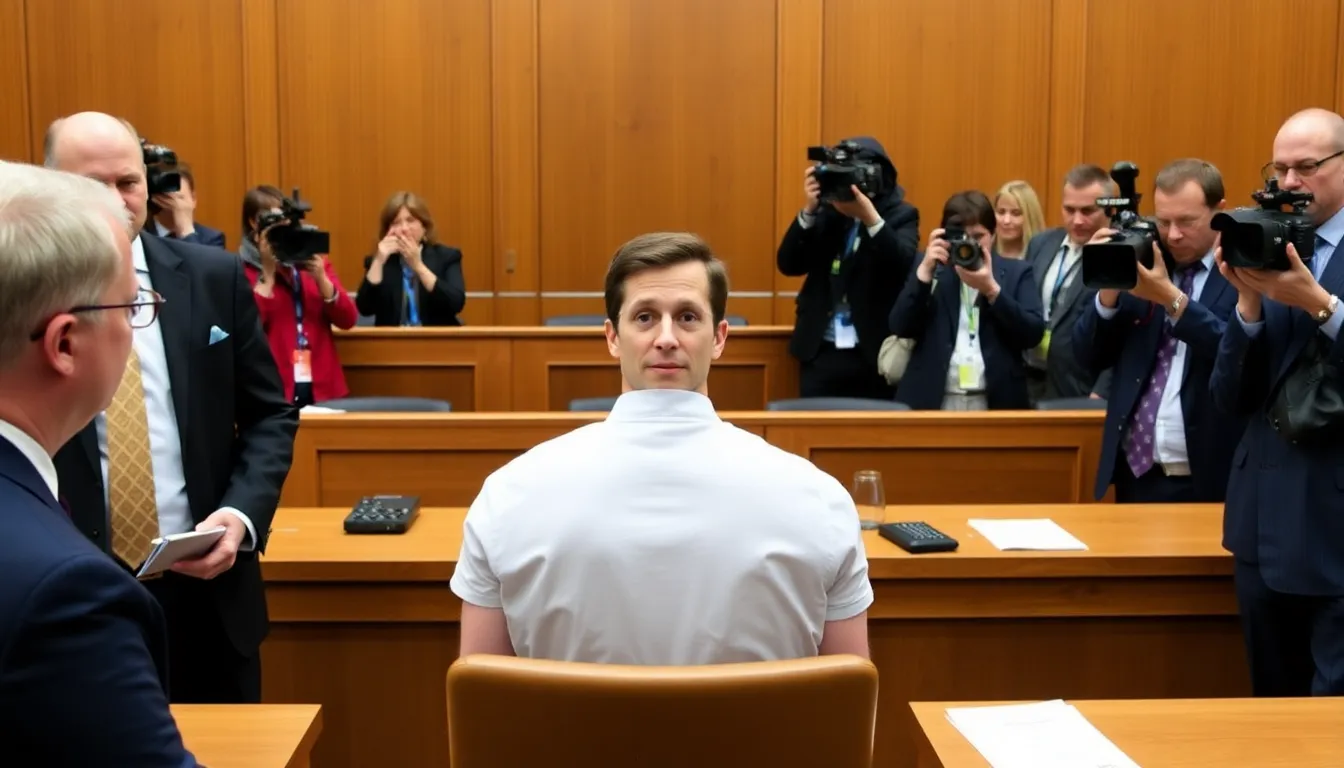 Sam Altman sits at the witness stand in a San Francisco federal courtroom, surrounded by legal representatives and media, as he prepares to testify in a highprofile case involving artificial intelligence and intellectual property.