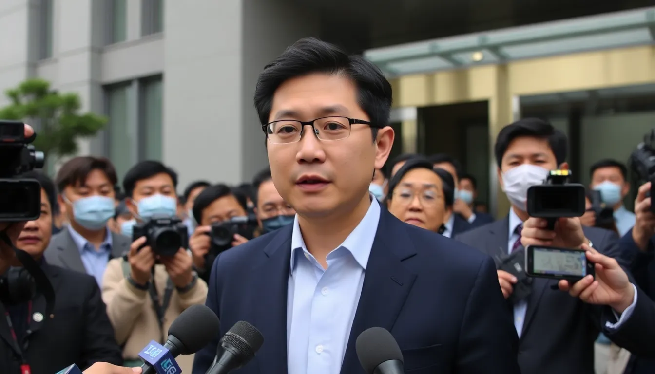 A bustling Samsung manufacturing facility, showcasing the company's commitment to innovation and operational stability despite the ongoing succession drama