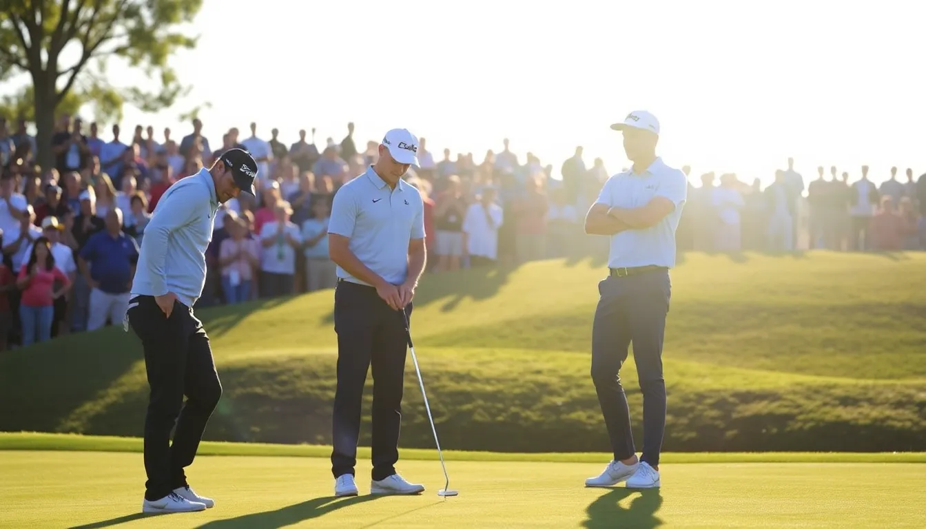Justin Rose and Arjun Rai in close contention, highlighting the fierce rivalries that define the excitement of moving day