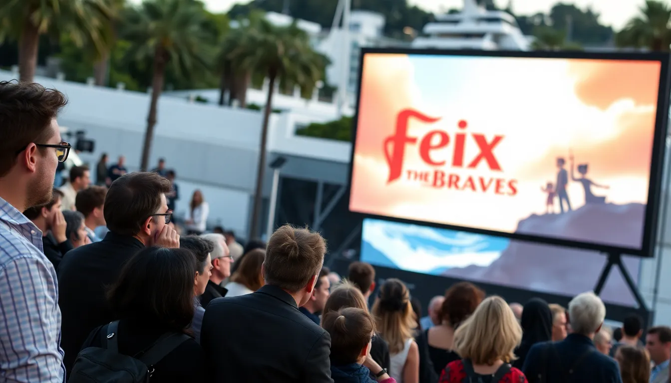 A closeup of the talented voice cast, featuring renowned actors who lend their voices to bring depth and life to the characters in 'Felix the Brave.'