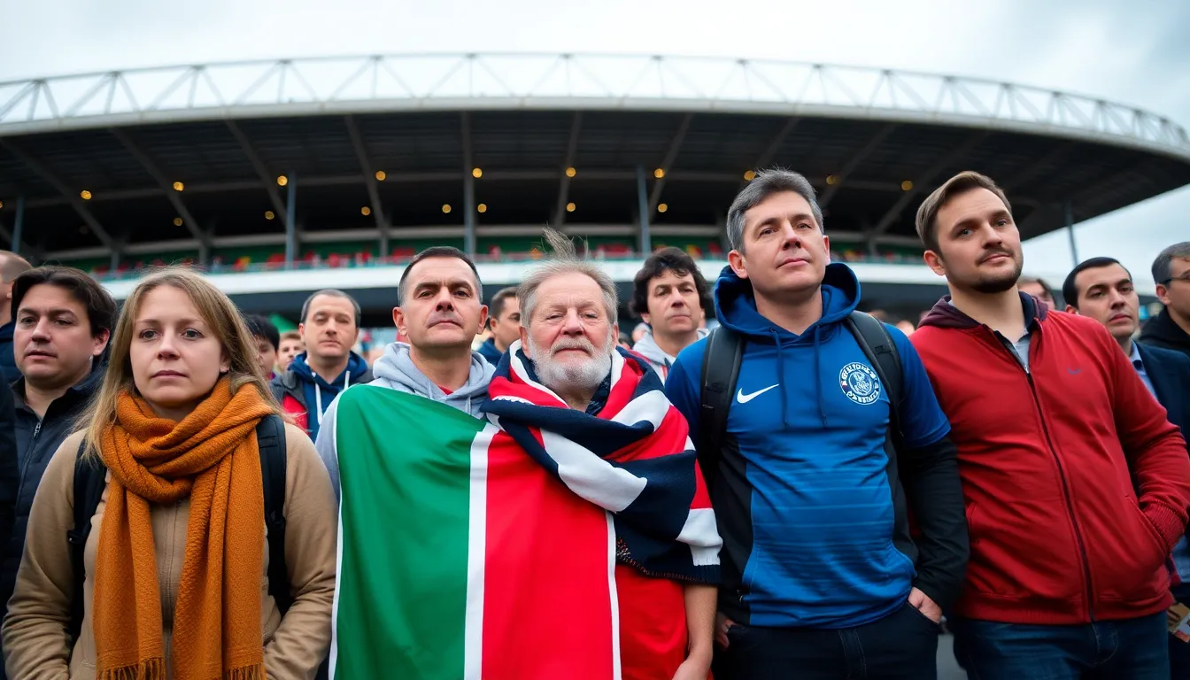 Fans in a stadium displaying signs of disappointment, reflecting the emotional toll of their team's underwhelming performances
