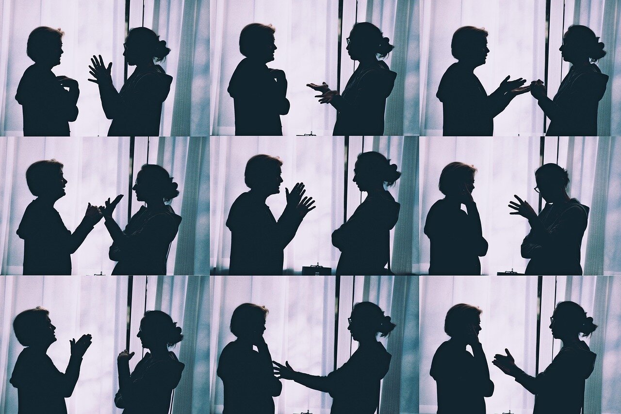 The host of a popular chatshow engages a celebrity guest in a candid discussion, capturing the attention of the audience with their direct questioning style.