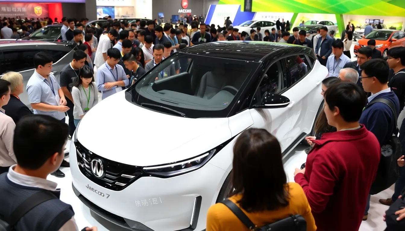 A closeup view of the Jaecoo 7's advanced technology dashboard emphasizes the innovative features that attract techsavvy consumers