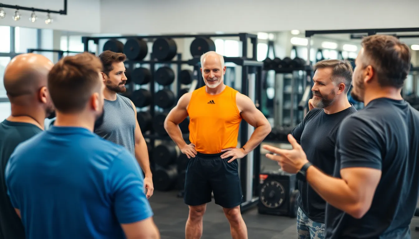 A healthcare professional consulting with a middleaged man about testosterone replacement therapy and its implications for his wellbeing