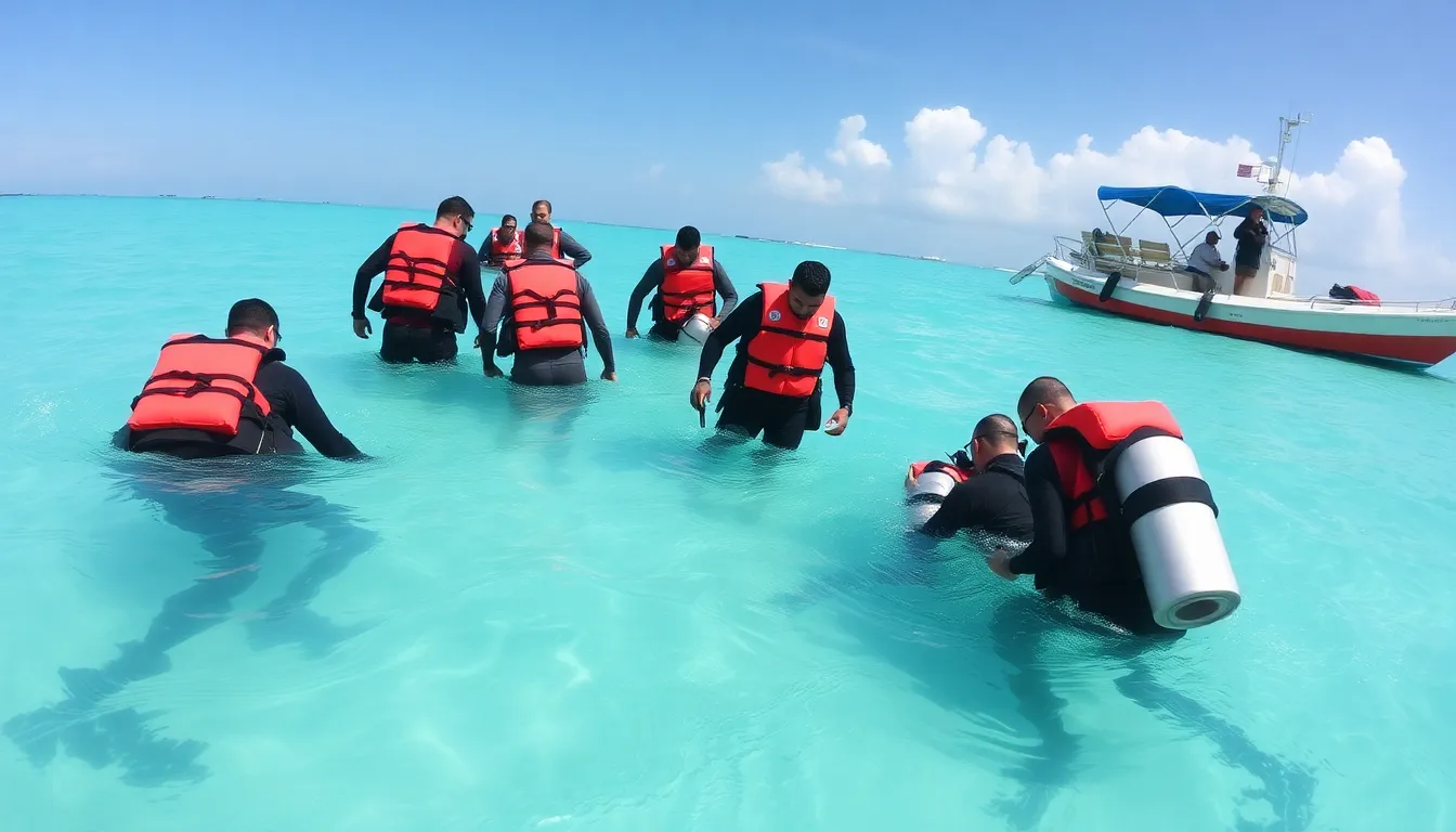 A vibrant coral reef teeming with marine life, representing the natural beauty that attracts divers to the Maldives, while also highlighting the importance of environmental conservation amidst tourism growth
