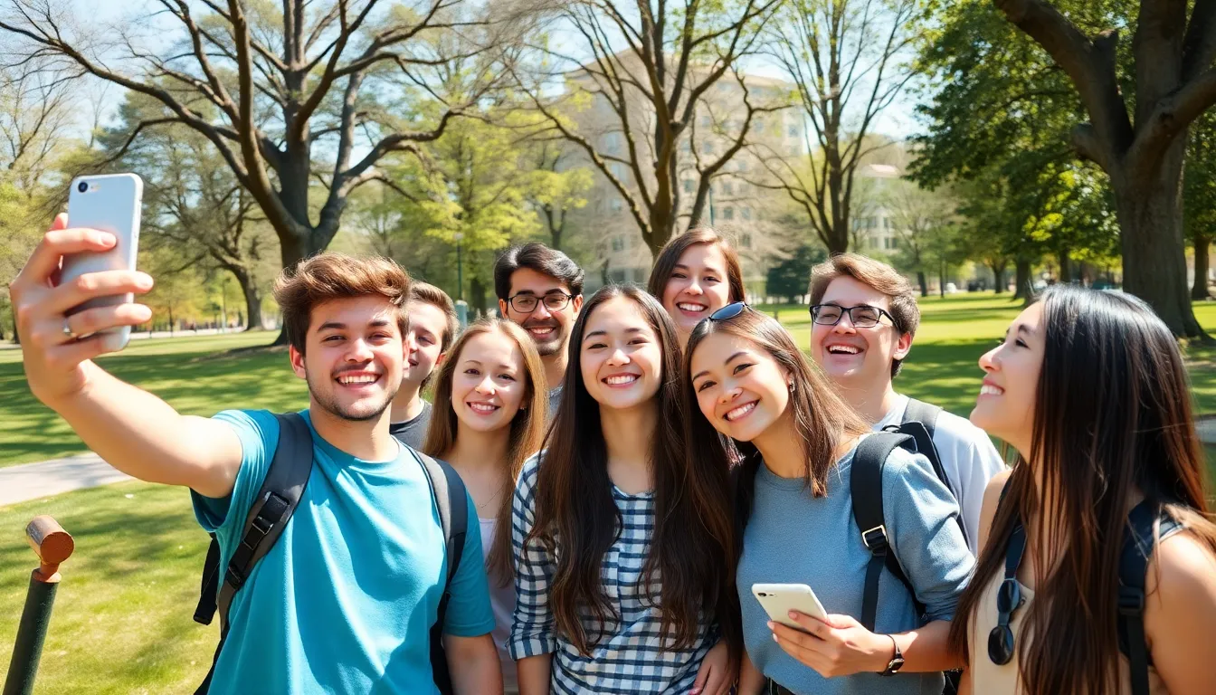 A diverse group of influencers strategizing their content creation, illustrating the intersection of authenticity and commercialism in today's social media landscape