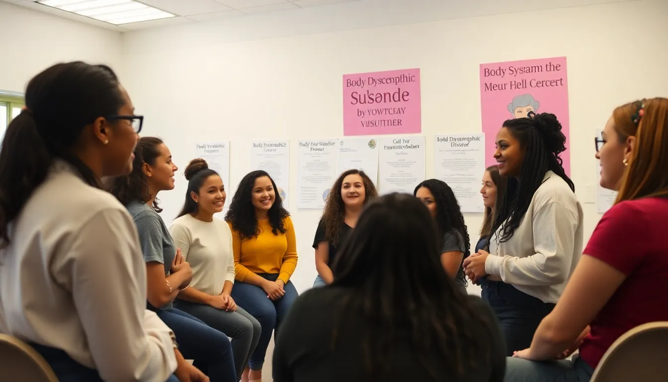 A healthcare professional engaging with a patient, emphasizing the importance of understanding and treating Body Dysmorphic Disorder