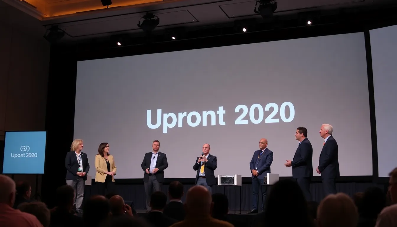 Advertisers engaging in discussions about strategies and budget allocations influenced by the insights gathered from the Upfronts 2026