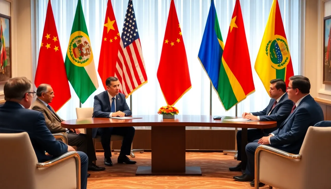 Highlevel diplomatic meetings between U.S. officials and South American leaders emphasize America's commitment to regional security amidst rising Chinese presence