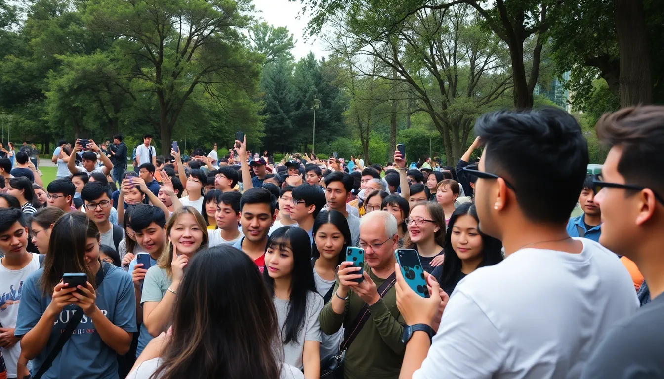 A crowd of enthusiastic fans gathers around their screens, eagerly anticipating the start of Jynxzi's League of Legends tournament streaming live on Twitch.