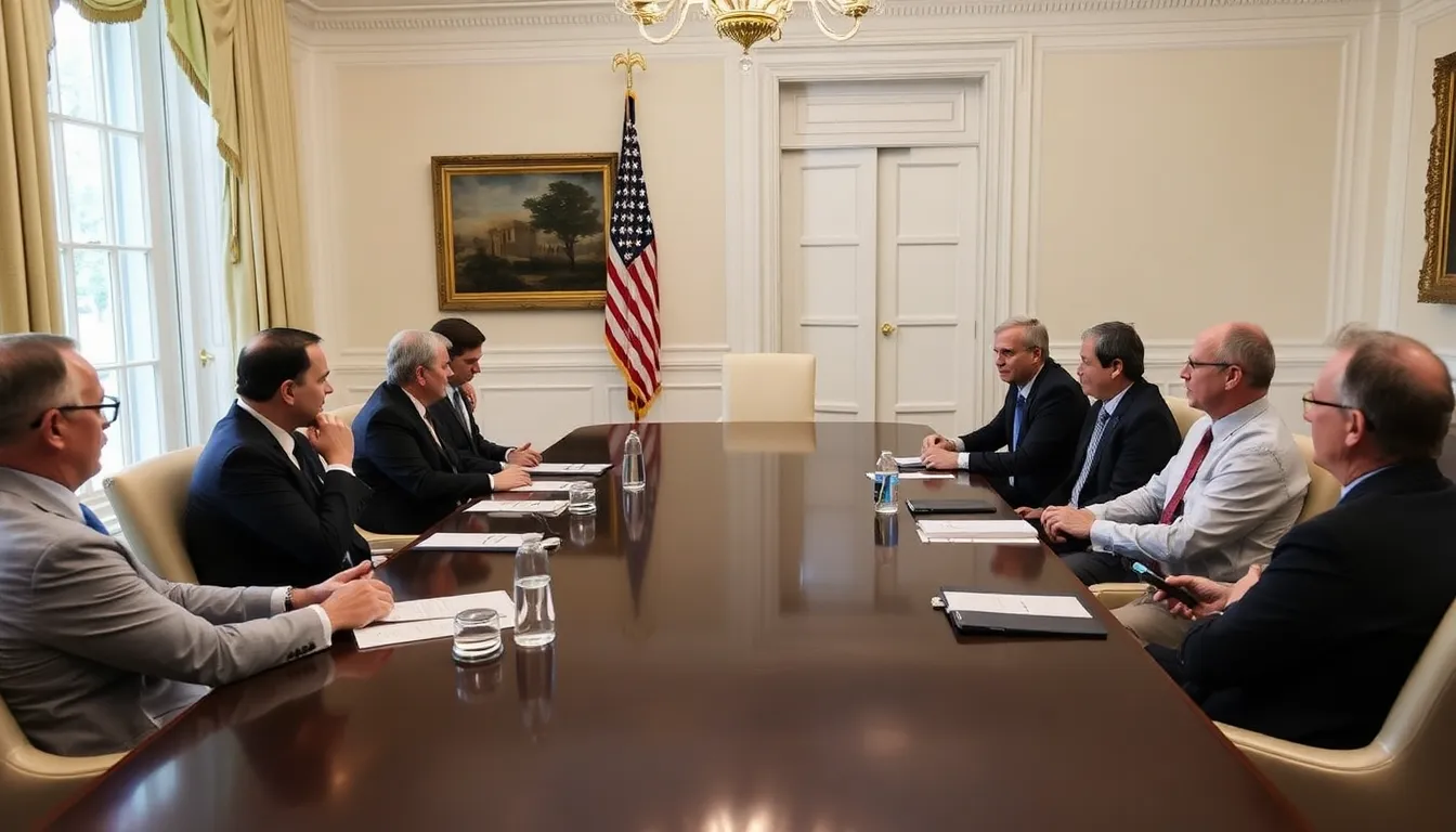A discussion among government officials and technology representatives focused on balancing innovation with public safety in A.I. deployment