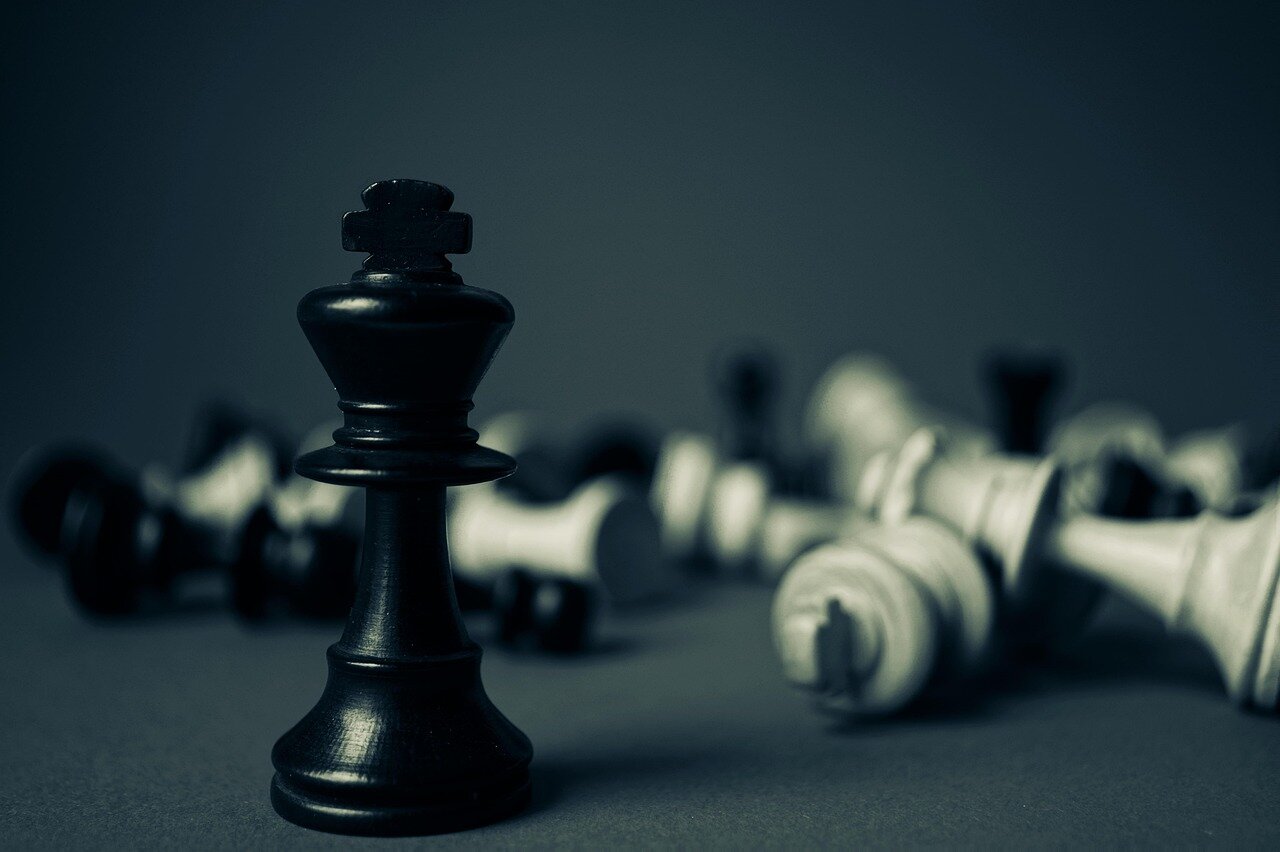 A mobile app displays a colorful array of chess puzzles, making it easy for users to access creative challenges from anywhere