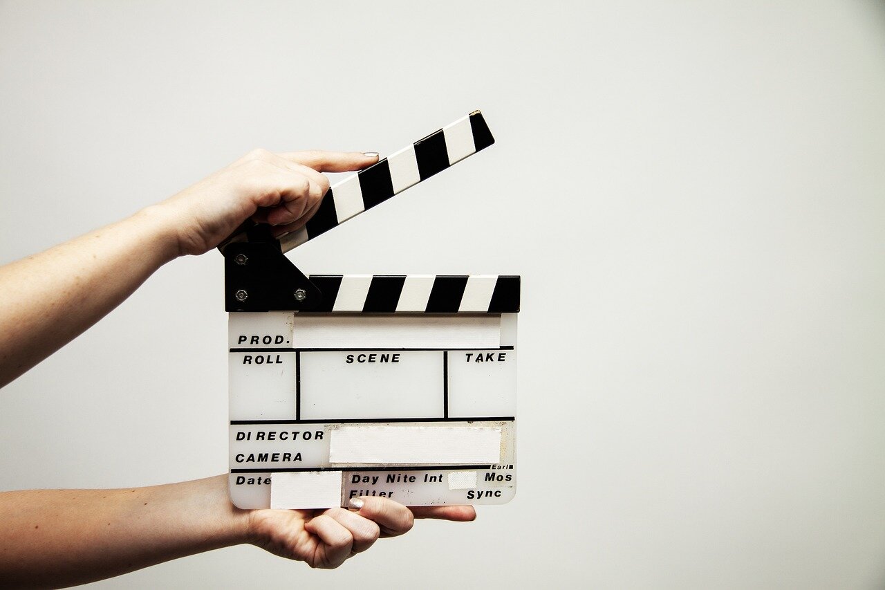 An illustration of AI algorithms at work, automating the CGI creation process for filmmakers