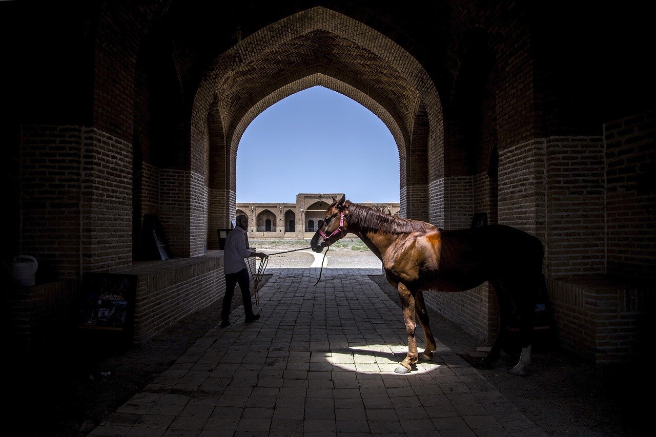 An empty marketplace reflecting the economic challenges faced by local businesses and families due to rising living costs and inflation