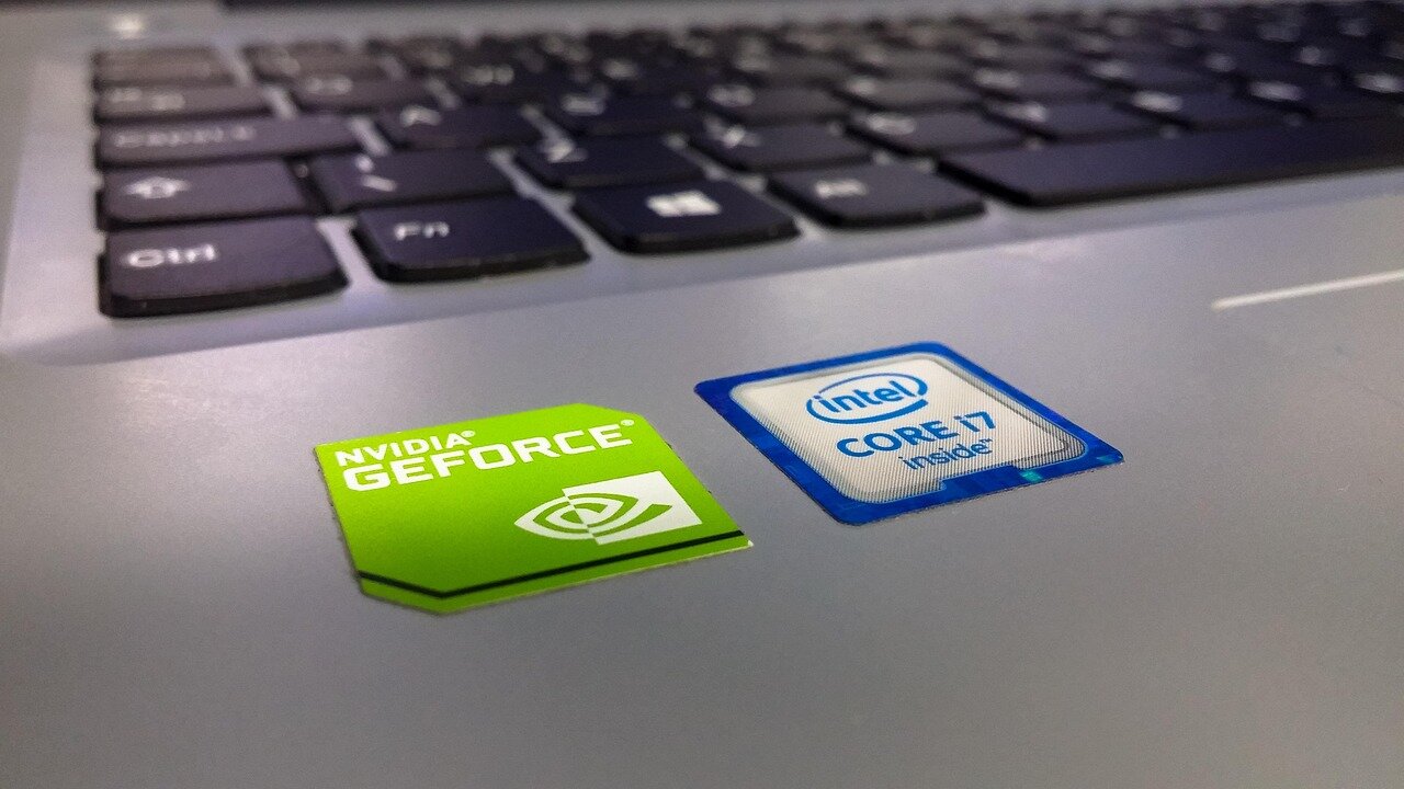 A gaming enthusiast experiencing the improved performance of a laptop powered by Nvidia's superchip, emphasizing the enhanced gaming experience through advanced AI capabilities