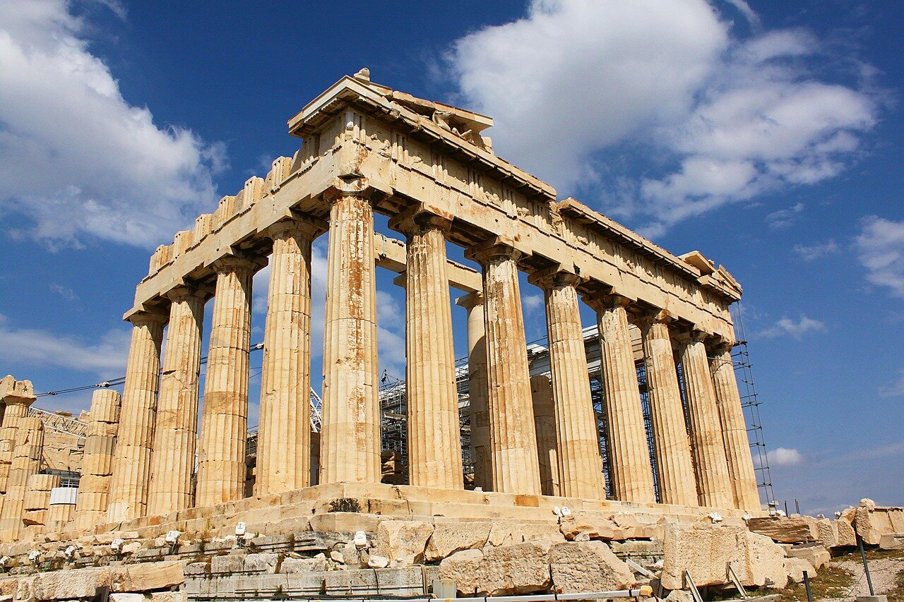 Local artisans and businesses bustling with activity as the restoration project draws increased tourist interest to the area surrounding the Parthenon