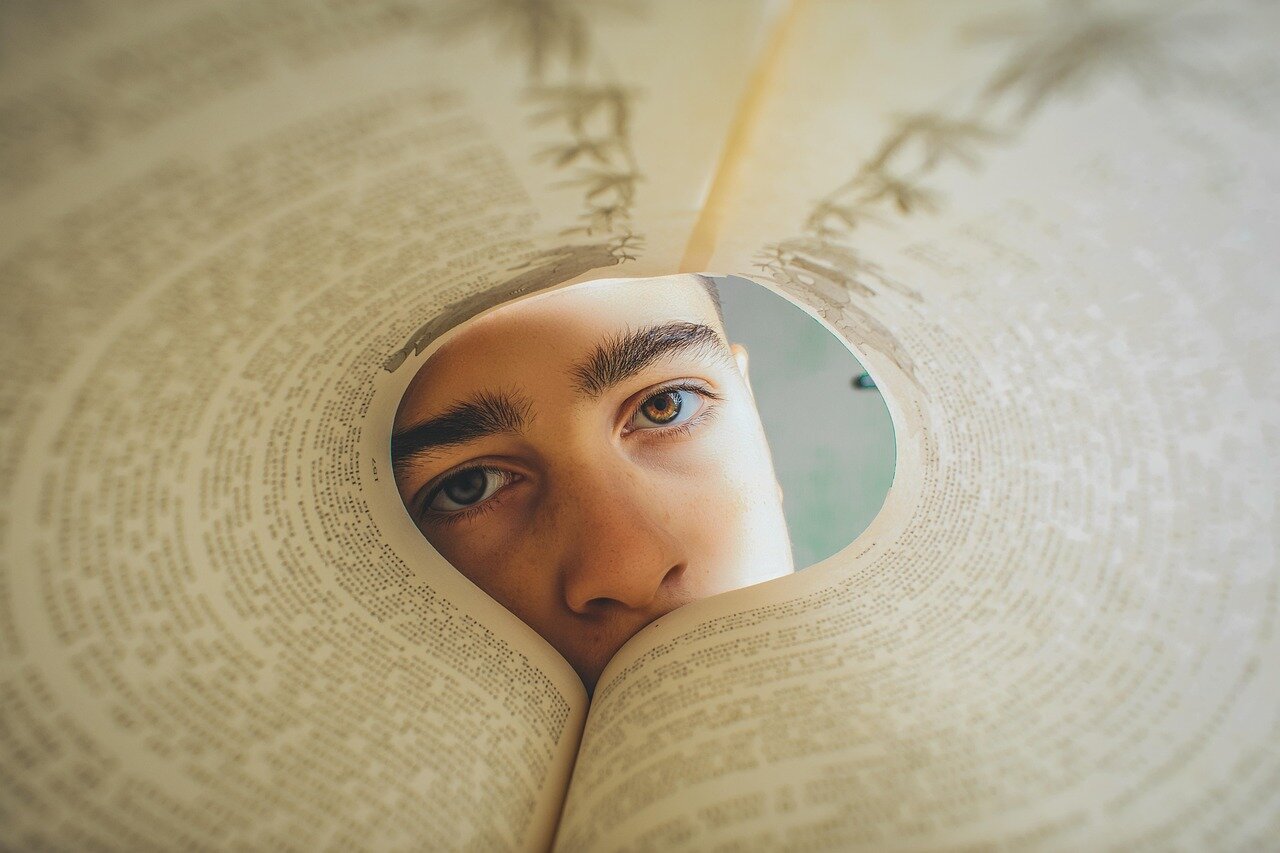An illustration of the Fable platform's content moderation efforts, emphasizing the balance between free speech and responsible information management in digital storytelling