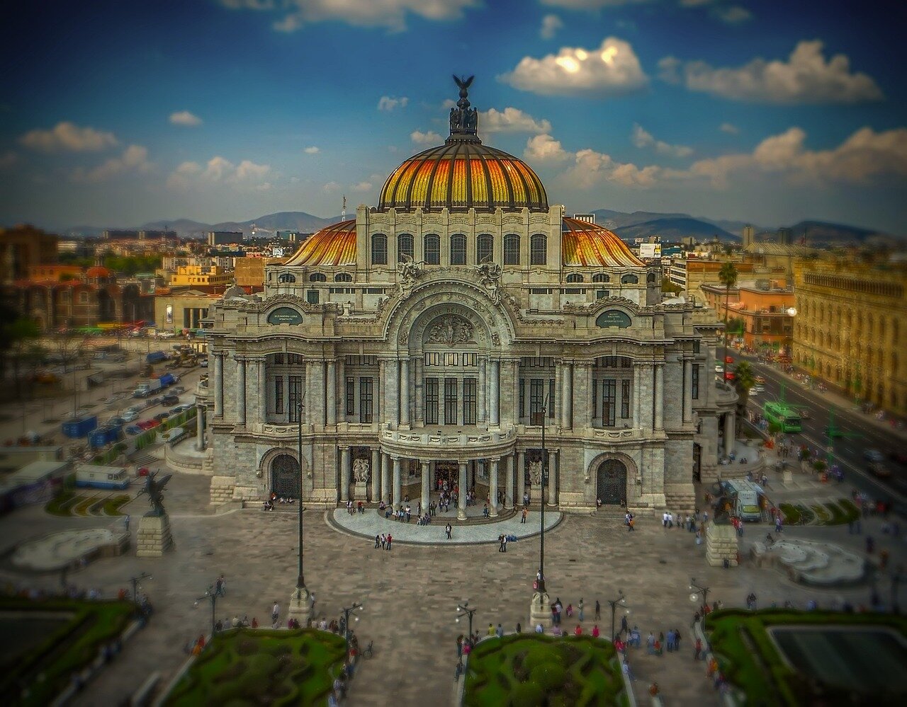 The iconic Azteca Stadium, showcasing its grand architecture and historical significance as it prepares to host another thrilling match for the Mexican national team