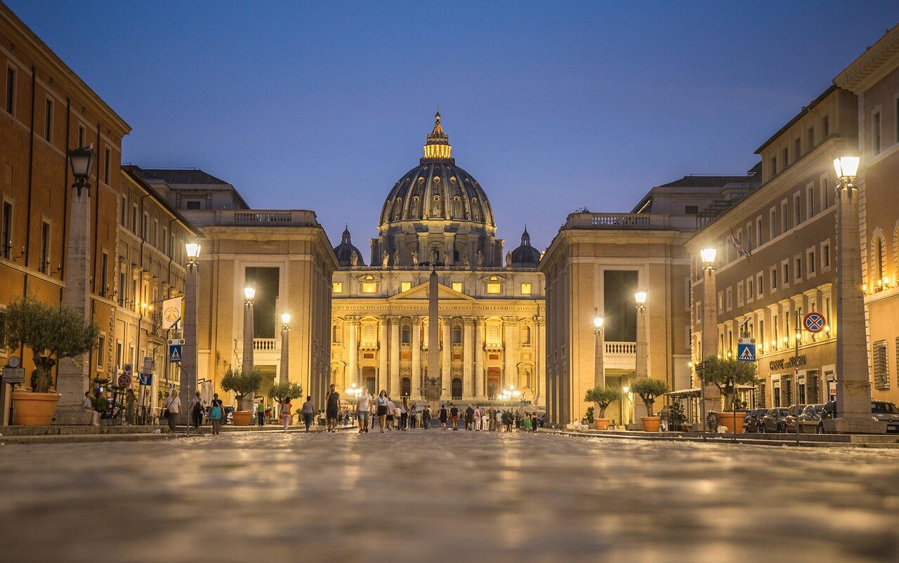 Pope Francis delivers a solemn address in St. Peter's Square, urging unity within the Catholic Church amid rising tensions over recent controversial bishop ordinations.